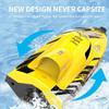 Actualia 25KM/H RC Jet Speedboat for Pool & Lake, 2.4GHz Brushless Electric Remote Control Boat with 1806 Motor, Never-Capsize Summer Water Toy for Hobbyists view 4