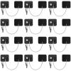 12 PCS Refrigerator Lock with 12 Keys, Adhesive Fridge Locks with Steel Wire, Safety Locks for Freezer, Cabinet, File Drawer, Closet, Kitchen Appliance, Furniture(Black view 1