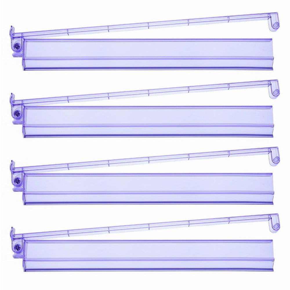 CHSSIH Mahjong Racks with Pushers, All-in-One Mahjong Tile Pushers,Modern American Tile Set of 4,Mahjong Tile Rack and Pusher for Board Game Accessories Light Purple