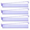 CHSSIH Mahjong Racks with Pushers, All-in-One Mahjong Tile Pushers,Modern American Tile Set of 4,Mahjong Tile Rack and Pusher for Board Game Accessories Light Purple view 1