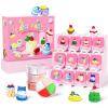 Air Dry Clay Kits for Kids - hittaty Cake Themed Model Magic Clay, 12 Boxes Molding Clay for Kids with Sculpting Tools and Tutorials, Safe, Soft & Non-Sticky DIY Arts and Crafts Gift for Boys & Girls view 1
