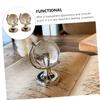 Abaodam 2pcs Miniature Crystal Globe Decor Geographic Globe Ornaments for Home Office Desk for Modern Space view 4