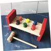 Abaodam Wooden Hammering Early Educational Pounding Plaything for Muscle Training and Intelligence Development Creative Simple Design for Boys and Fun Learning view 2