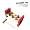 Abaodam Wooden Hammering Early Educational Pounding Plaything for Muscle Training and Intelligence Development Creative Simple Design for Boys and Fun Learning view 3