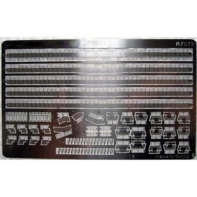 1/700 Scale US Aircraft Carrier Catwalk & Walkway PE Set Universal Detailing Kit for Ship Modelers