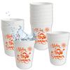 12Pcs Aloha Summer Plastic Cups Tropical Beach Pool Party Drinkware 16oz Drinking Cups for Aloha Summer Birthday Bachelorette Party view 1