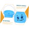 Abaodam 5Pcs Portable Sand Buckets Small Beach for Lightweight Material for Garden Sandbox and Outdoor Play view 4