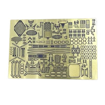1/700 Scale Russian Slava-Class Cruiser PE Upgrade Set Photo-Etched Brass Detail Kit for Ship Model Enthusiasts