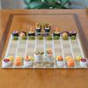 3D Printed 32PCS Sushi Chess Board Set  The Sushi Roll Themed Travel Portable Chess Set, Food Chess Pieces for Strategy Enthusiast and Family Strategy Game view 1