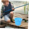 BESPORTBLE 5Pcs Sand Buckets Blue Beach for Boys and Sand Playing Tools for Backyard Garden and Outdoor Fun Promotes Hand Coordination and Imaginative Play view 3