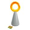 13 1/2" x 36" Inflatable Carnival Fire Hoop & Lions Bean Bag Toss Game  5 pieces view 1