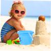 Beaupretty 5Pcs Sand Buckets for Portable Pails for Beach and Backyard and Break Resistant Sand Holders to Enhance Coordination and Hands Skills view 4