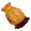 Abaodam Resin Lucky Bag Piggy Bank Coin Jar Sturdy Chinese Year Money Container Saving Pot Decorative Feng Shui Money Bag view 1