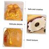 Abaodam Resin Lucky Bag Piggy Bank Coin Jar Sturdy Chinese Year Money Container Saving Pot Decorative Feng Shui Money Bag view 4
