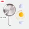 HABA Egg Toy and Frying Pan Set  Metal Egg with Soft Center for Play Kitchens view 2