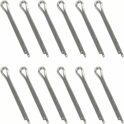 (Pack of 12) 18-3735-9 Marine Propeller Cotter Pins Compatible with Suzuki Yamaha Johnson Evinrude 91401-40025-00 5030087 09204-03001