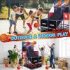 Arcade Basketball Game Set for Kids 2 Players Competition, Boy Toys Basketball Hoop with 5 Balls for 3-12 Years Old, Adjustable Height w/Pump&Storage Net for Kids Indoor Outdoor Play view 3