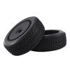 4PCS 1/8 RC Buggy Wheels & Tires Compatible with Arrma 1/8 Typhon 6S 17mm Wheel Hex Pre-glued for Arrma Typhon 6S 3S RC Off Road Car-Typhon-A-Black view 2