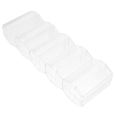 Abaodam Portable Poker Chip Case with Large Capacity and Compartments Transparent Poker Cards Holder and Chip Storage Box Convenient Carrying and Organization for Games