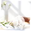 Abaodam Transparent Glass Pig Shaped Money Box for Decorative Coin Storage Bank with Capacity Cute Piggy Bank Ornament to Encourage Saving Habits and Brighten Home Desktop view 3