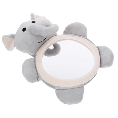 FRCOLOR Shatterproof Cartoon Car Mirror Acrylic Safety Rearview Mirror for Newborns Easy Install