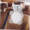 Abaodam Shatterproof Cartoon Car Mirror for Safety Acrylic Rearview Easy Install and Remove Adorable Animal Design for Fun and Secure Travel view 2