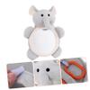 Abaodam Shatterproof Cartoon Car Mirror for Safety Acrylic Rearview Easy Install and Remove Adorable Animal Design for Fun and Secure Travel view 4