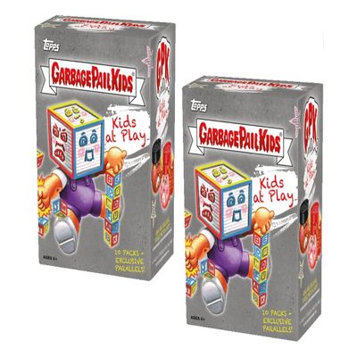 2-Pack Garbage Pail Kids 2024 Series Kids at Play Two Blaster Value Boxes Trading Card GPK