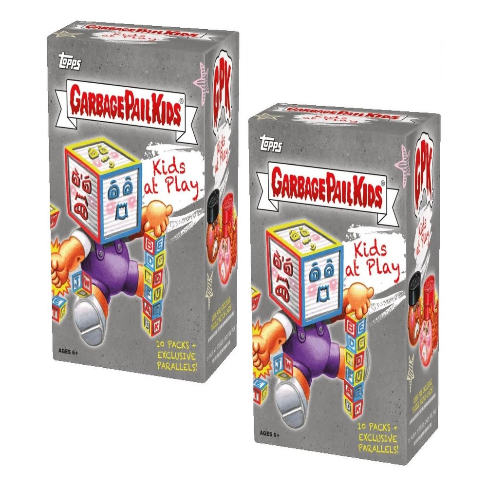 2-Pack Garbage Pail Kids 2024 Series Kids at Play Two Blaster Value Boxes Trading Card GPK