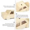 Abaodam 3pcs Wooden Piggy Banks DIY for Unfinished Blank Car Shaped Coin Change Containers Creative Hand Painting Craft for Childrens Savings and Home Decoration view 3