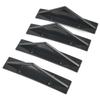 4pcs Car Rear Bumper Lip Diffuser Splitter Spoiler Scratch Protector Fin Trim Cap For Chrysler 300 Accessories1 Roll Tape view 3