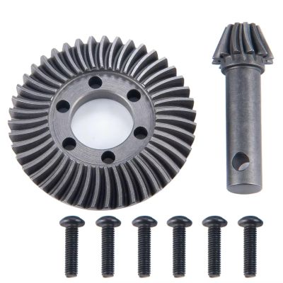 RC Car Parts Compatible with Axial SCX6 for Wrangler 1/6 RC Crawler Car Model Upgrade Parts Steel 12T 43T Axle Gear