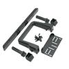 1/10 RC Crawler Car Model Metal Front Rear Bumper with Winch Mount Upgrade Parts Compatible with Various RC Crawler Models(Front) view 1