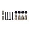 4pcs Shock Absorber 120mm Front 140mm Rear Metal Shock Absorber Suspension for HPI Trophy Flux 107016 RC Racing Car 1/8 Truggy ZD Racing(Screws Sets) view 1
