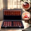 Natural Crystal Jade Chinese Chess, Xiangqi Gift Set - Travel Games Sets with Board Games Gift, Xiang Qi Game & Pieces, Chinese Decor & Gifts, Chinese New Year Decor view 2