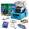 Rock Tumbler Kit Adults - Rock Polisher Tumbler with Noise Reduction Cover, Speed&Timer Control, Includes 4 Polishing Grits, Rough Gemstones, Learning Guide etc.Blue view 1