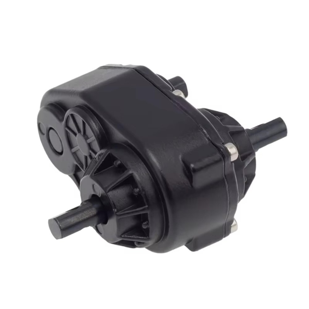 Compatible with Gelande II D110 G2 FJ40 1/10 RC Crawler Car Upgrade Parts Metal Gearbox Transfer Case with 72MM Mount RC Car Upgrade Parts