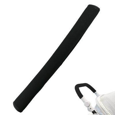 18.7 * 1.37 * 1.37inches Stroller Handlebar Cover,Pushchair Armrest Handle Protector Cover Replacement Toddler Pram Bumper Dustproof Handle Gloves,Removable Universal Protective Case Grip Bar Covers