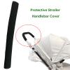 18.7 * 1.37 * 1.37inches Stroller Handlebar Cover,Pushchair Armrest Handle Protector Cover Replacement Toddler Pram Bumper Dustproof Handle Gloves,Removable Universal Protective Case Grip Bar Covers view 3