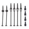 14pcs Metal Drive Shaft Dogbone Differential Cup Upgrade Parts Compatible with 144001 144002 144010 124007 124016 124018 124019 RC Car Models(Black) view 1