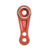 25T Metal Steering Servo Arm Horn Compatible with 1/7 Scale Short Card RC Cars Model Upgrade Part Compatible with UDR(Red) view 1