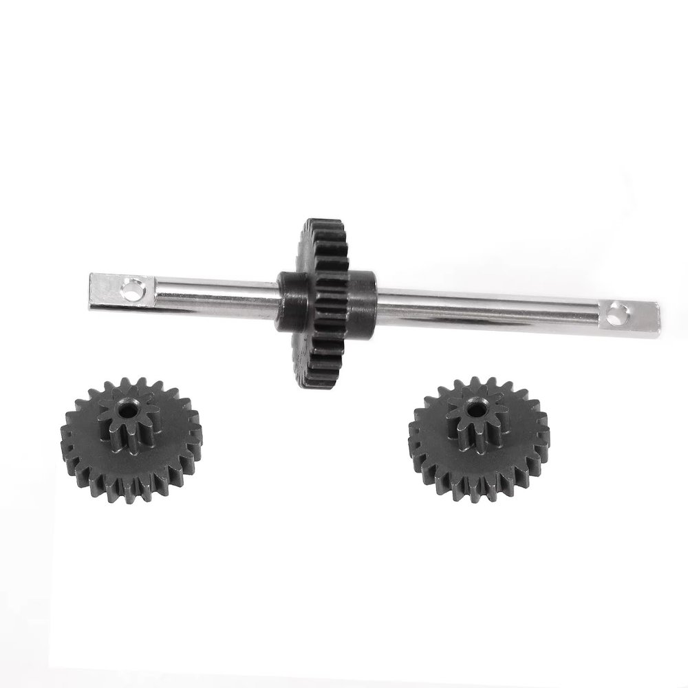 RC Car Parts Compatible with MN78 for MN82 for Cherokee LC79 1/12 RC Car Gearbox Metal Gear Set Output Gear Driven Gear Upgrade Parts