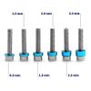 24pcs Metal Gasket Spacer Set 5 8mm 53539 Compatible with 1 10 Scale RC Cars Including TT01 TT02 XV01 XV02 Models Upgrade Accessories view 2