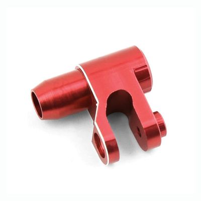 25T Metal Steering Servo Horn Arm Upgrade Part Compatible with 1 5 Scale 6S 8S RC Vehicles Compatible with Standard Servo Accessories(Red)