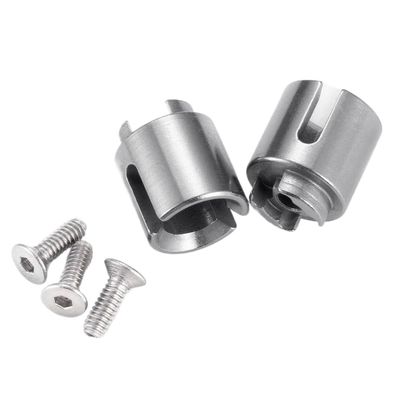 1/16 RC Car Metal Drive Shaft Set Front Rear Differential Drive Cup Upgrade Parts Compatible with 18859 Model(Diff Drive Cup)