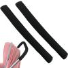 2 PCS 18.7*1.37*1.37inches Stroller Armrest Handle Cover,Pushchair Handlebar Sleeve,Universal Protective Case Grip Bar Covers Replacement Removable Toddler Pram Bumper Dust Proof Handle Gloves(Black) view 1