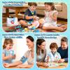 Fajiabao Doctor Kit for Toddlers 3-5 Preschool Dress Up Toddler Toys 2-3 Kids Doctors Play Set with Costume, Toy Stethoscope & Medical Bag for Pretend Play Gift for 2 3 4 Year Old Girls (Blue) view 4