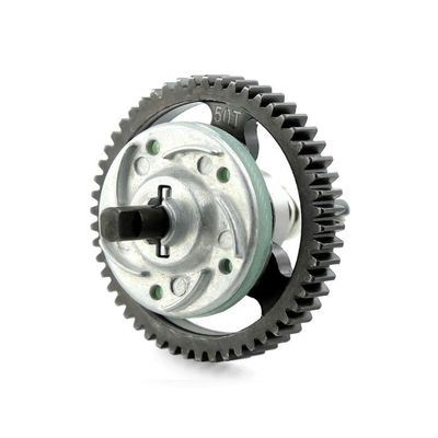 6878 Metal Slipper Clutch with 50T 52T 53T 54T Spur Gear Compatible with 1 10 Scale 4x4 RC Vehicles Such As and VXL Models Upgrade Replacement Parts(50T)