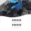 RC Car Parts Compatible with MJX for Hyper Go 14210 1/14 RC Car Upgrade Parts RC Body Clips with Pull Tabs Car Clips R Clips view 2