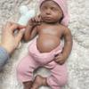 20 Inch Loulou Reborn Baby Dolls Silicone Full Body Black Boy, Newborn Doll That Look Real Sleeping Babies Anatomically Correct (Boy, African) view 3